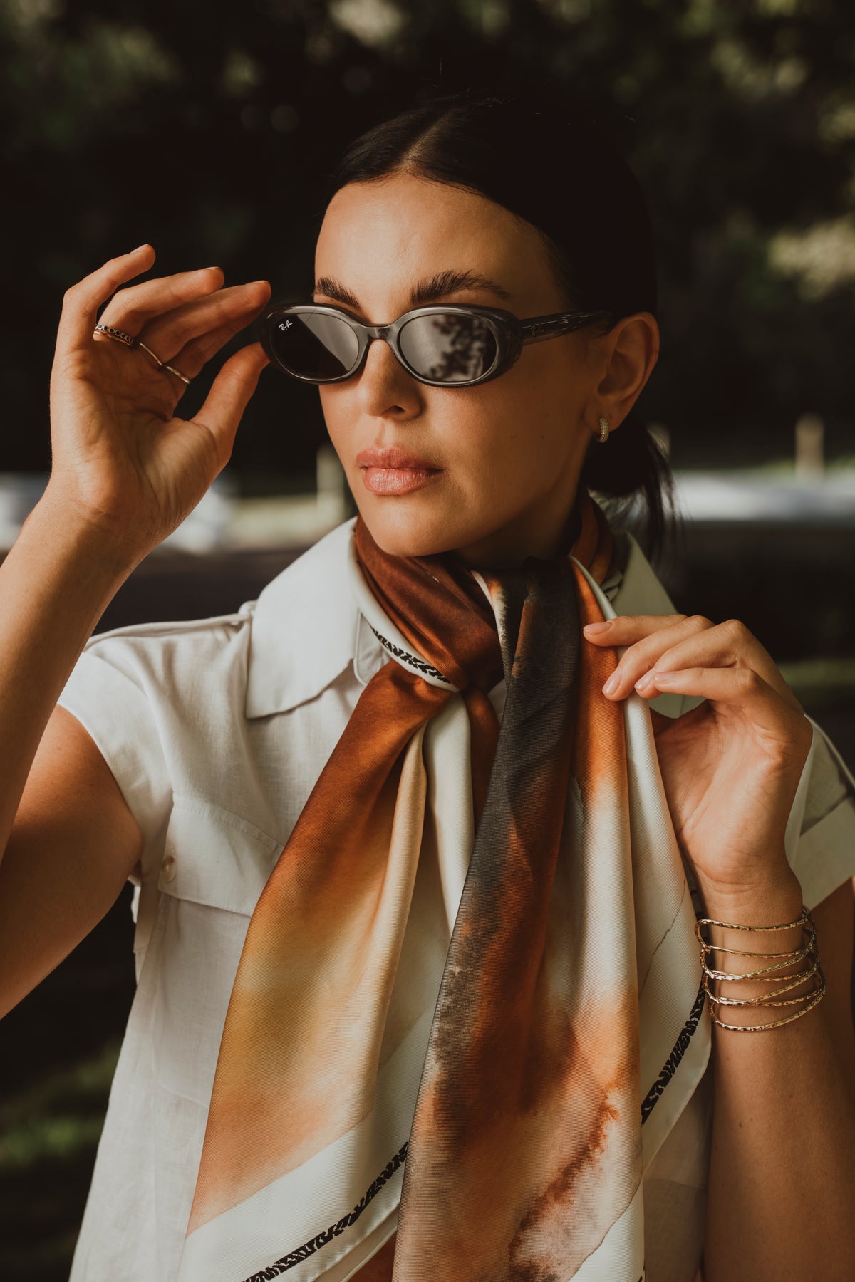 SILK SCARF