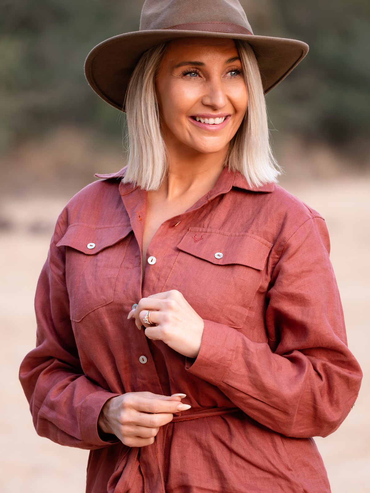 Serengeti Linen Dress
