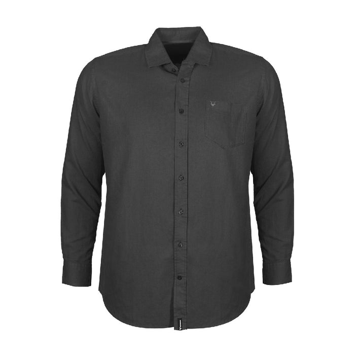 Relaxed Fit Linen Long Sleeve Shirt
