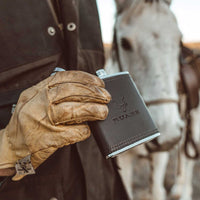 Leather Cased Flask
