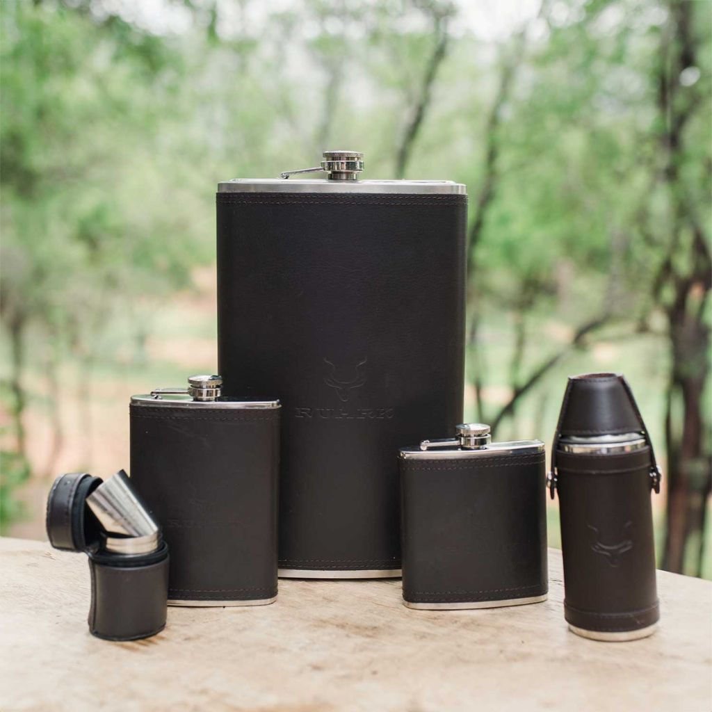 Leather Cased Flask