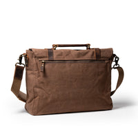 Amboseli Waxed Cotton Briefcase