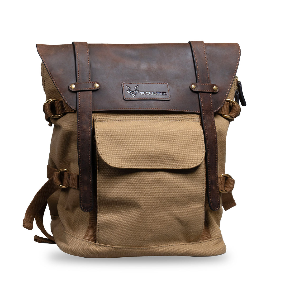 Samburu Canvas And Leather Backpack