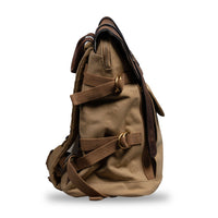 Samburu Canvas And Leather Backpack