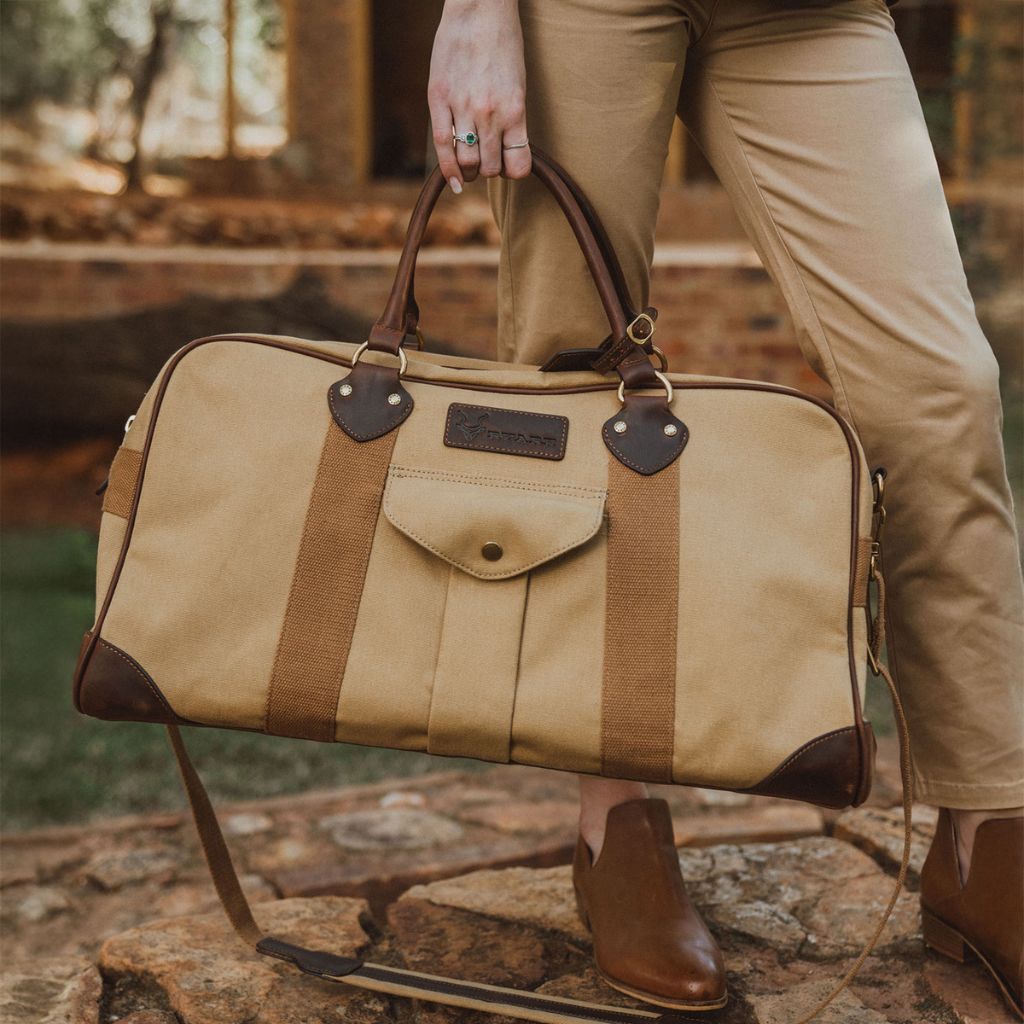 Ranger Canvas And Leather Overnight Bag