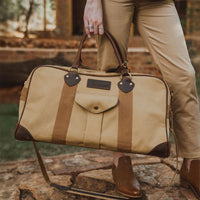 Ranger Canvas And Leather Overnight Bag