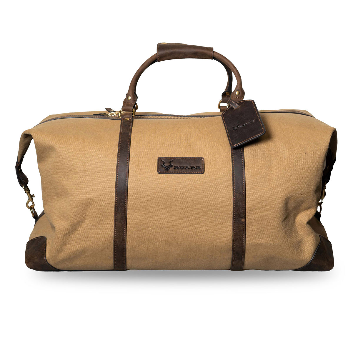 Tsavo Trek Canvas And Leather Duffel Bag
